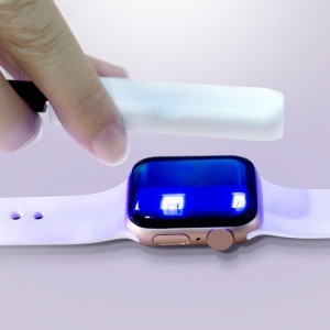 Mocolo kijelzővédő üvegfólia UV LED lámpával Apple Watch 1/2/3 (42MM)