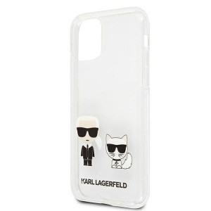 Karl Lagerfeld KLHCN61CKTR Karl Choupette tok iPhone 11 átlátszó