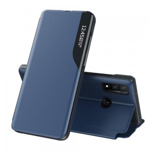 Samsung A40 Eco Leather View Case intelligens fliptok kék