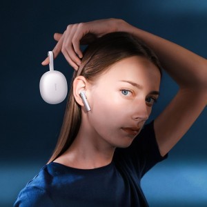 Baseus TWS Encok W05 vízálló bluetooth 5.0 mini fülhallgató fehér (NGW05-02)