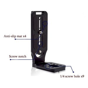 BL-132C L bracket, L konzol piros (TBD0550347102)-1