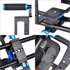 YELANGU YLG0107E fém kamera rig, cage DSLR kamerákhoz (S-DCA-1543B)-4