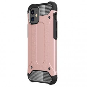 iPhone 12 mini Defender műanyag tok rozéarany