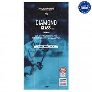 MyScreen Diamond Edge 2.5D kijelzővédő 9H üvegfólia OnePlus Nord fekete