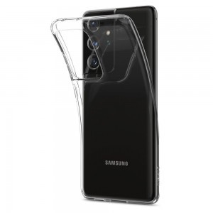 Samsung S21 Ultra Spigen Liquid Crystal tok Crystal Clear (ACS02347)