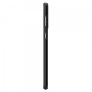 Samsung S21+ Plus Spigen Thin Fit ultravékony tok fekete (ACS02382)