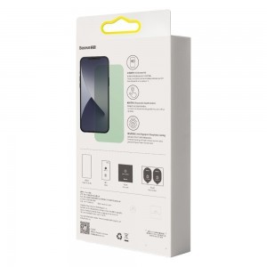 Baseus 2x 0,15mm Eye Protection Anti Blue Light kijelzővédő üvegfólia iPhone 12 mini (SGAPIPH54N-LP02)