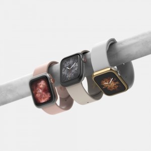 Ringke Apple Watch 44 mm káva díszelem ezüst színben (RGAP0010)