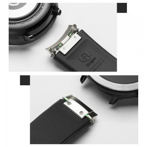 Ringke Rubber One Prime óraszíj Samsung Galaxy Active 2 44 mm fekete (MOSG0005)