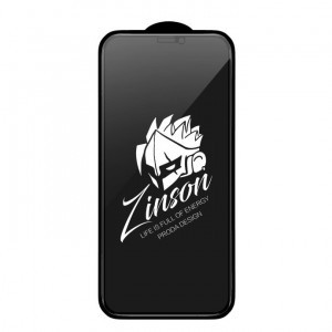 Proda Zinson Anti Spy 9H kijelzővédő üvegfólia iPhone 12/ 12 Pro fekete