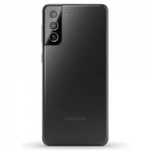 Spigen Optik.TR 2x kameralencsevédő 9H üveg Samsung S21 fekete