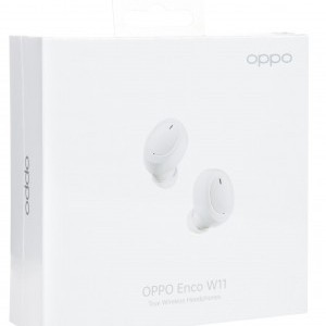 OPPO Enco W11 TWS vezeték nélküli bluetooth fülhallgató fehér