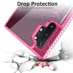 Diamond Liquid tok IPHONE 7 / 8 / SE 2020 pink-kék