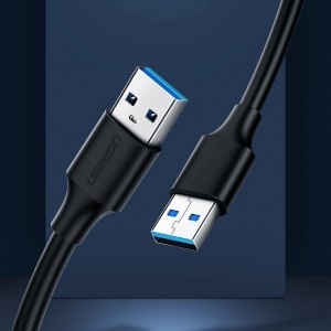 Ugreen USB 2.0 - USB 2.0 kábel 2m fekete (US128 10311)