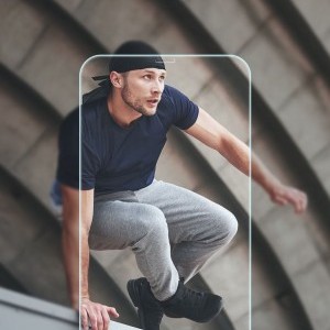 iPhone 12/ 12 Pro Ugreen 2.5D kijelzővédő üvegfólia átlátszó