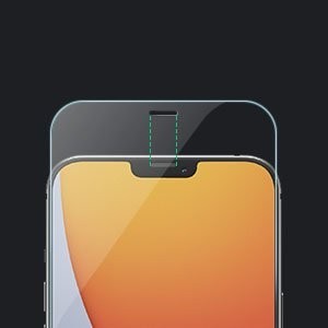iPhone 12/ 12 Pro Ugreen 2.5D kijelzővédő üvegfólia átlátszó