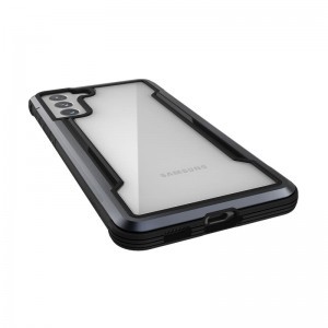 Samsung Galaxy S21 Plus X-Doria Raptic Shield alumínium tok fekete
