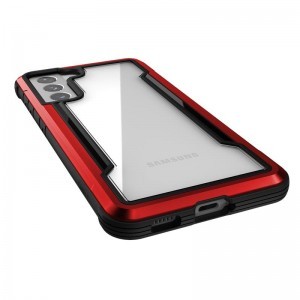 Samsung Galaxy S21 X-Doria Raptic Shield alumínium tok piros