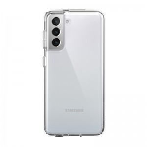 Samsung Galaxy S21 Speck Presidio Perfect-Clear tok Microban bevonattal áttetsző
