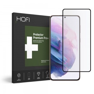 HOFI GLASS PRO+ Hybrid temperált üvegfólia Samsung S21+ Plus fekete