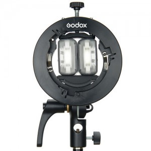 Godox S2 Speedlite vaku és ernyő tartó (S-Type) Bowens csatlakozással-1