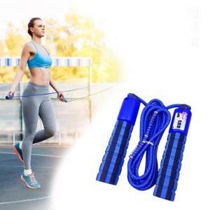 Crossfit - Fitness ugrálókötél ugrás számlálóval kék