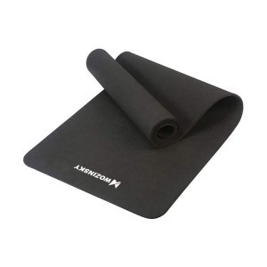 Wozinsky gymnastic csúszásmentes fitness matrac edzéshez 181cm x 63cm x 1cm fekete (WNSP-BLAC)