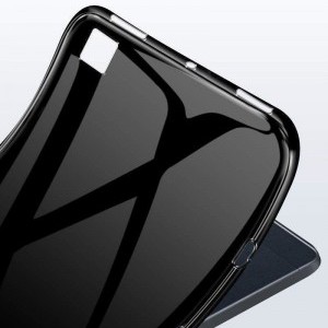 Ultra vékony slim tok Huawei MediaPad M5 Lite készülékhez fekete