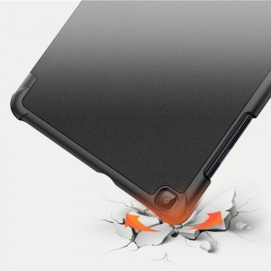 DUX DUCIS Domo Tablet Tok Smart Sleep funkcióval Samsung Galaxy Tab A 8.4'' 2020 készülékhez fekete színben