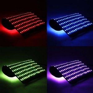 Falcon Eyes RX-718 II feltekerhető, hordozható RGB LED videólámpa, világítás 100W 2700-9999K méhsejtráccsal-8