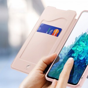 Samsung Galaxy S20 FE 5G Dux Ducis Skin X fliptok készülékhez rózsaszín
