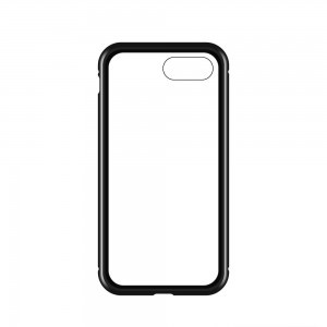 Wozinsky mágneses tok iPhone 7/8 fekete/ áttetsző