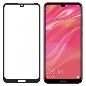 Huawei Y6 2019 / Huawei Y6s 2019 / Y6 Pro 2019 Wozinsky Super Tough kijelzővédő üvegfólia fekete