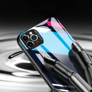9H üveghátlapú tok és kameravédő iPhone 11 Pro