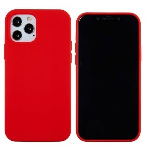 iPhone 12/ 12 Pro Szilikon tok piros