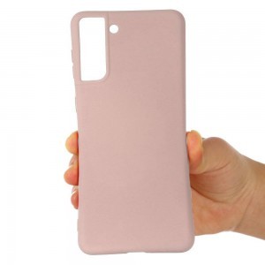 Samsung Galaxy S21+ Plus Szilikon tok pink