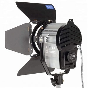 LED stúdió lámpa, világítás 100W 3200-5500K fényterelővel (CD-1000WS)-4