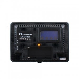 Falcon Eyes DV-240SL LED videólámpa, világítás 3000-8000K-3