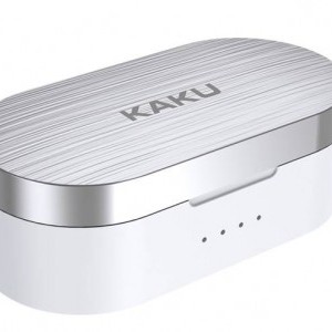 TWS Bluetooth vezeték nélküli fülhallgató töltő tokkal fehér (KAKU KSC-444)