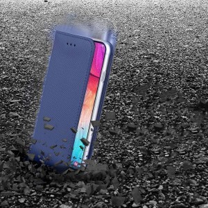 Samsung Galaxy A32 5G Mágneses fliptok sötékék