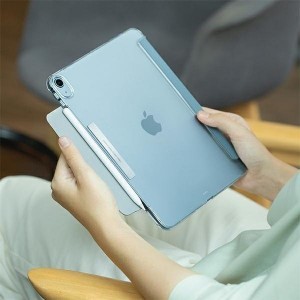 UNIQ Camden tok iPad Air 4 2020 / 5 2022 kék (Antimikrobiális bevonattal)