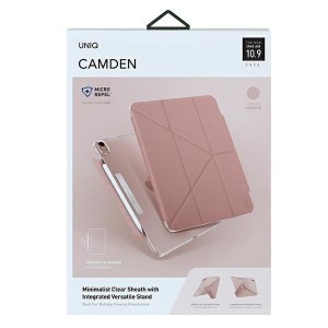 UNIQ Camden tok iPad Air 4 10.9'' 2020 / 5 2022 pink (Antimikrobiális bevonattal)
