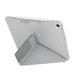 UNIQ Camden tok iPad Air 4 2020 / 5 2022 szürke (Antimikrobiális bevonattal)