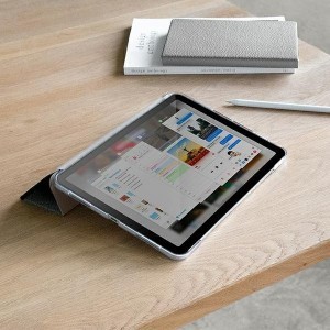 UNIQ Yorker vászon bevonatú tok iPad Air 4 2020 / 5 2022 fekete