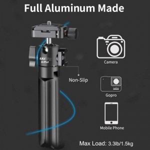 ULANZI UURig U-Pod mini tripod, asztali állvány gömbfejjel, 1/4-es csatlakozással-4