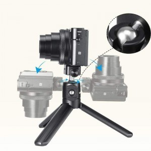 ULANZI UURig U-Pod mini tripod, asztali állvány gömbfejjel, 1/4-es csatlakozással-2