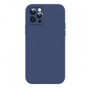 iPhone 12 Pro USAMS US-BH730 MagSafe Liquid Silicon tok kék