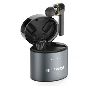 Blitzwolf QCC3020 BW-FYE8 TWS vezeték nélküli fülhallgató Bluetooth 5.0 fekete