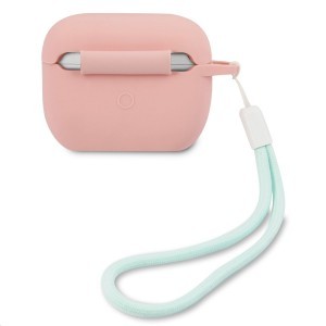 Guess Vintage Silicone GUACAPLSVSPG AirPods Pro 1/2 tok pink