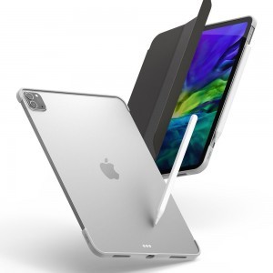 iPad Pro 11'' 2020 / iPad Pro 11'' 2018 ezüst Ringke Frame Shield öntapadós védőkeret (Apple Pencil barát) (ACFS0002)